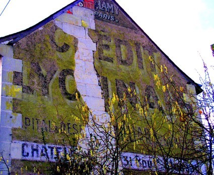 publicite murale credit lyonnais