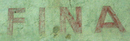 PUBLICITE MURALE FINA