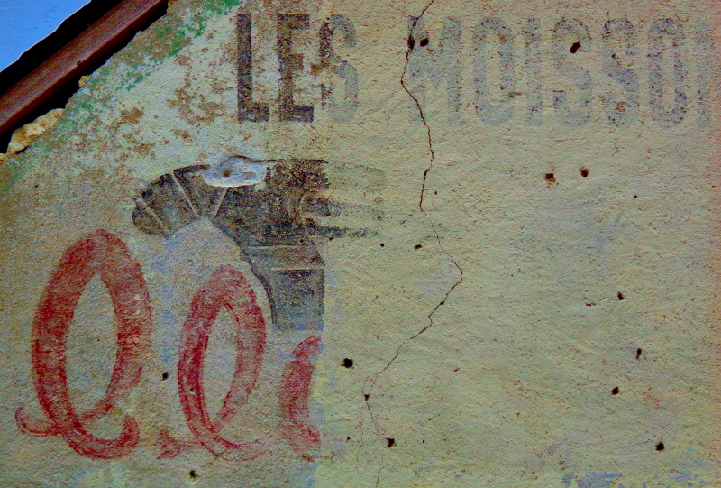 ancienne publicite murale peinte fordson