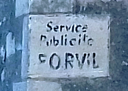 publicit murale forvil