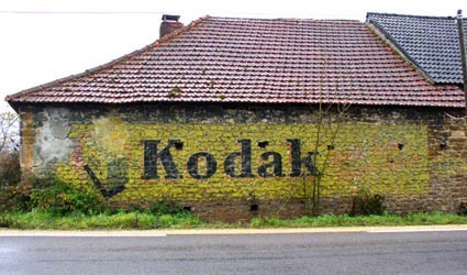 Publicit murale ancienne KODAK