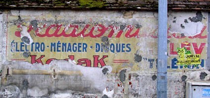 Publicit murale ancienne KODAK