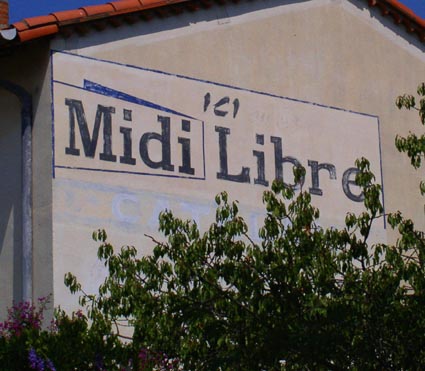 publicit murale MIDI LIBRE