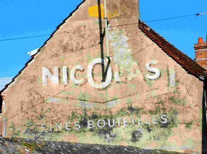 ancienne publicit Nicolas fines bouteilles