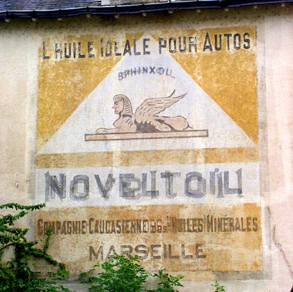 publicit ancienne Sphinxoil NOVELTOIL