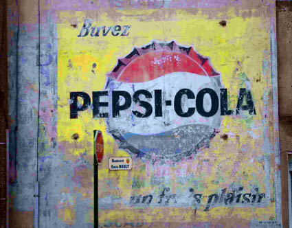 Ancienne publicit PEPSI-COLA