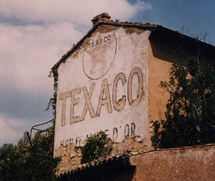 ancienne publicit texaco