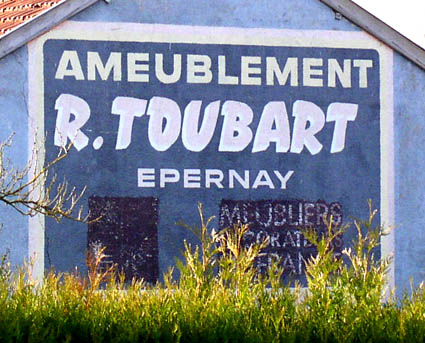 PUBLICITE Ameublement TOUBART