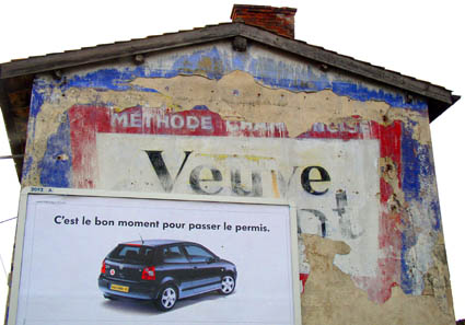 ancienne publicit VEUVE CLICQUOT